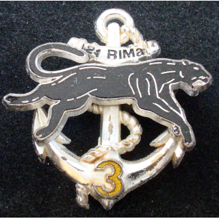 21° Régiment d'Infanterie de Marine 3° Cie BOUSSEMART en argent