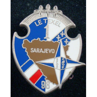 1° escadron Le Texel à Sarajevo SFOR 1998 du 2° hussards n° 192