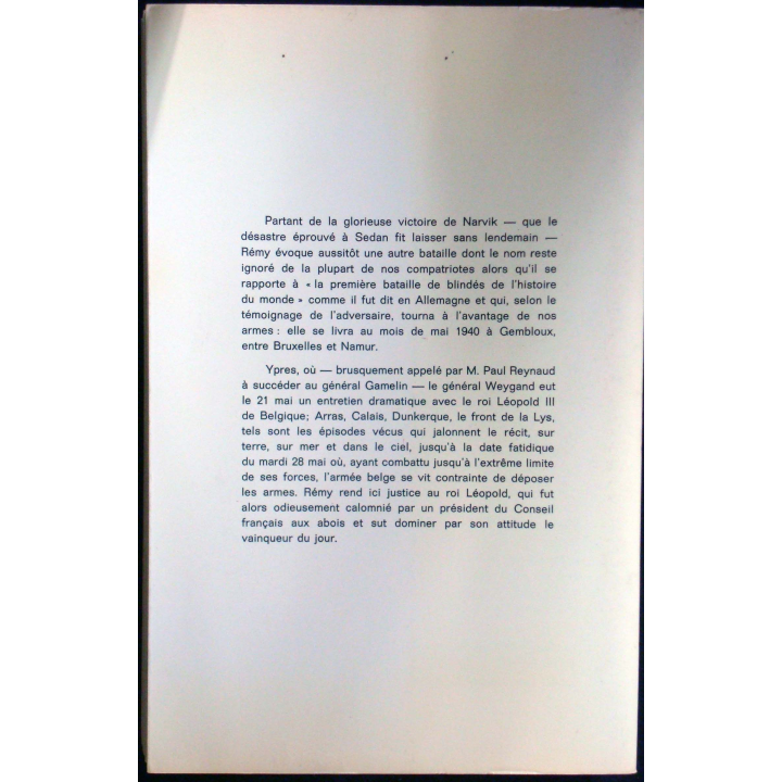 Chronique d'une guerre perdue - Tome 4 - De la Norvège aux Flandres