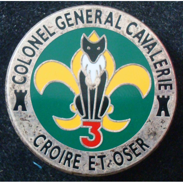 3° escadron du GE du 1° & 11° régiment de cuirassiers Arthus Bertrand