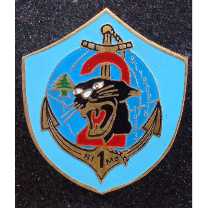 2° compagnie du 1° régiment d'infanterie de marine au Liban local