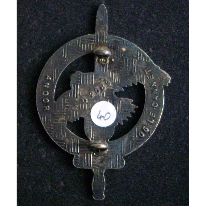 insigne du brevet du CEC des FFA Andor Le cannet G. 2089