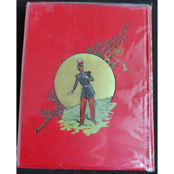 Vieux livre cartonné intitulé Filleuls de Napoléon 1830-1870 Dentrit