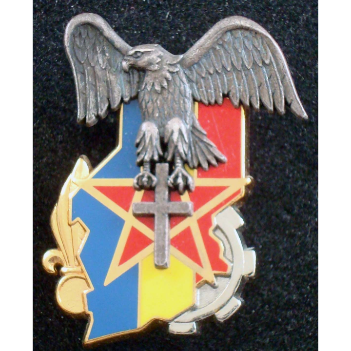 insigne du 1° RS, du 2° REI et du 6° RCS de fabrication Drago
