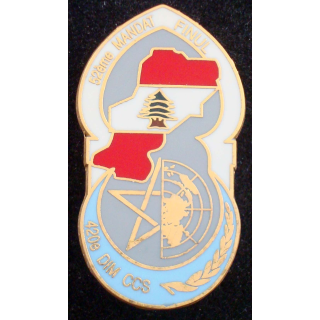 Insigne de la CCSs du 1° régiment de spahis Liban 52° mandat 420° DIM