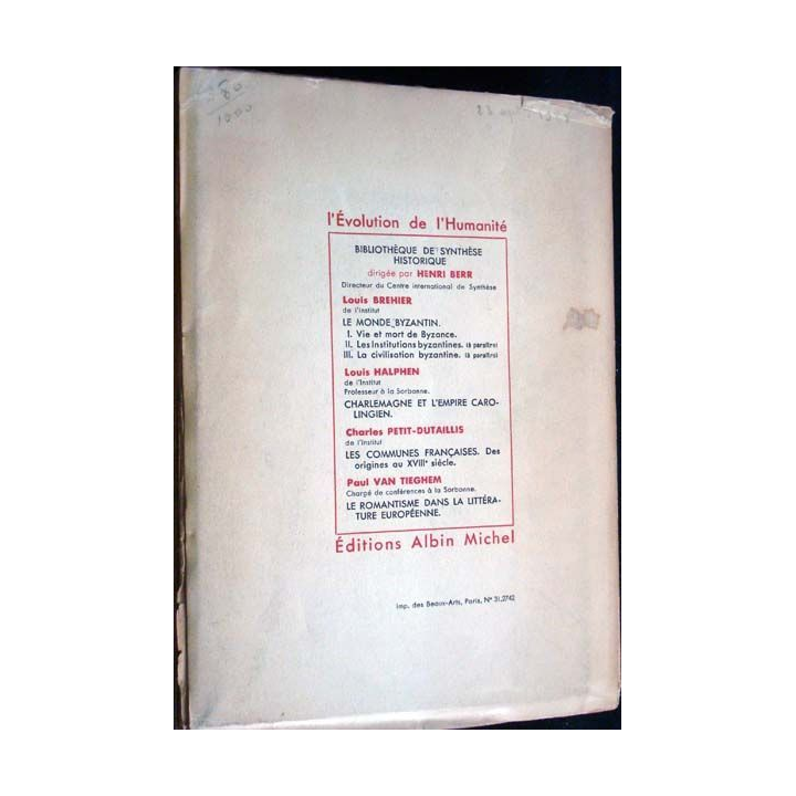 Les grands courants de l'Histoire Universelle, Tome 3. Des traités de...