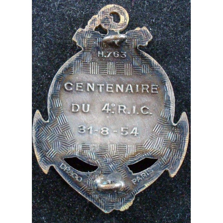 4° régiment d'infanterie coloniale Drago Paris H. 763 centenaire