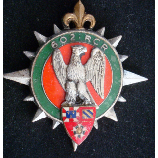 Insigne du 602 RCR régiment de circulation routière Drago Paris G.2680