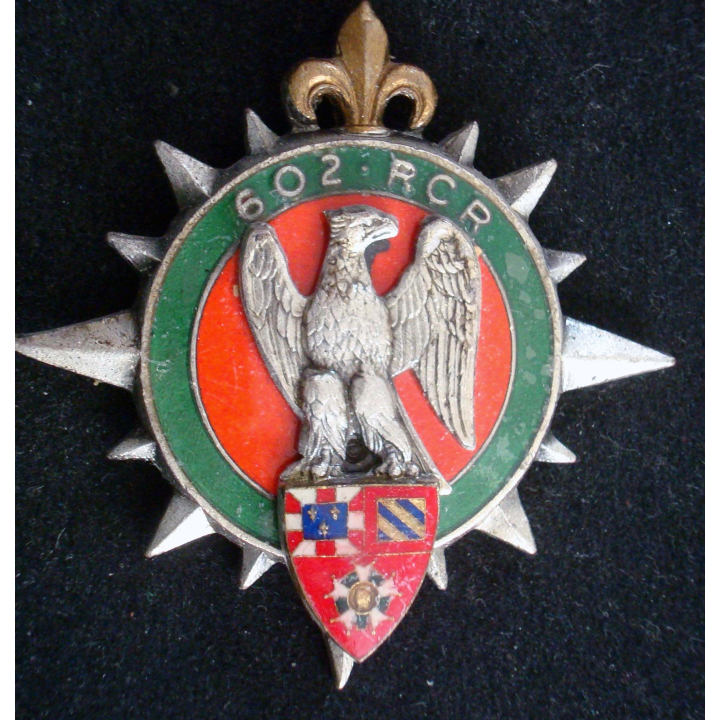 Insigne du 602 RCR régiment de circulation routière Drago Paris G.2680