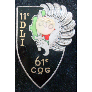 61° CQG 11° DLI 61° Cie de QG 11° Division légère infanterie G. 1827