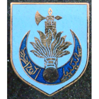 écu de la 10° légion de gendarmerie départementale à Alger en émail