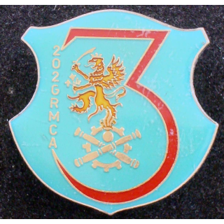 3° régiment de Hussards et du 202° GRMCA de fabrication Mayer