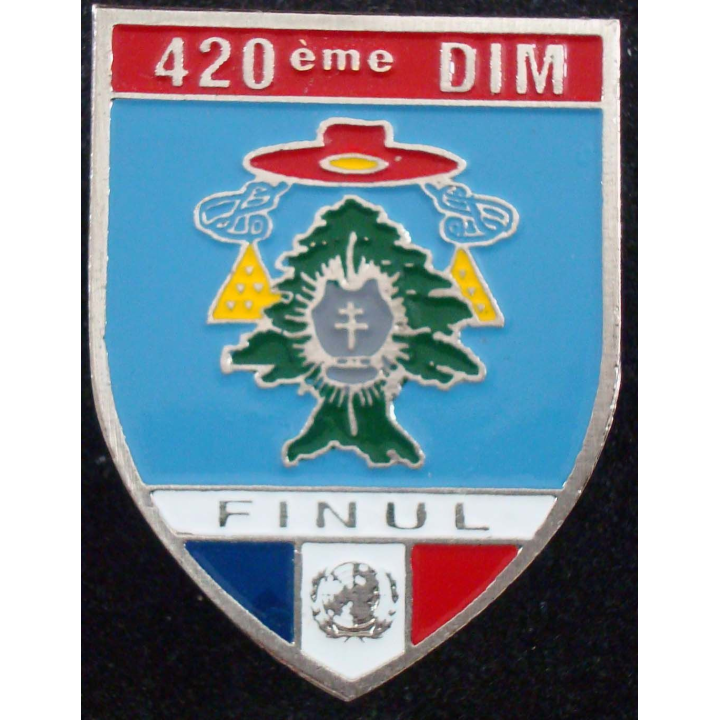 6° et 12° régiment de cuirs au Liban au sein de 420° DIM 2001 locale