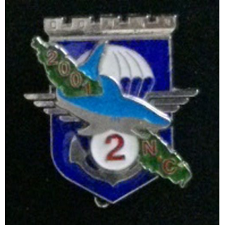 2° compagnie du 17° RGP en Nouvelle Calédonie en 2001