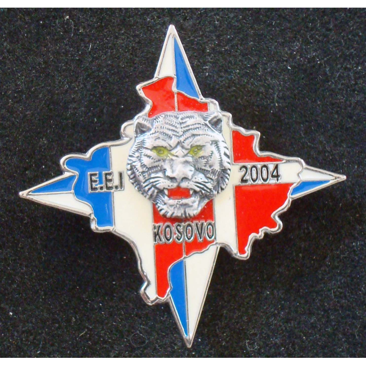 ERI du 2° escadron du GE du 1° régiment de cuirassiers au Kosovo Shéli