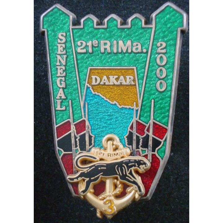 3° Cie du 21° Régiment d'Infanterie de Marine Boussemart translucide