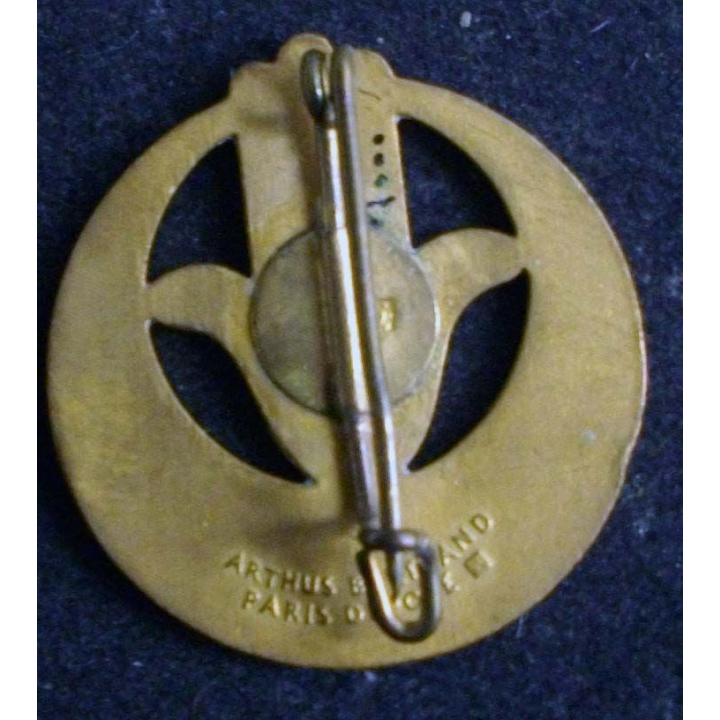 insigne métallique du 27° RTA de fabrication ABPD
