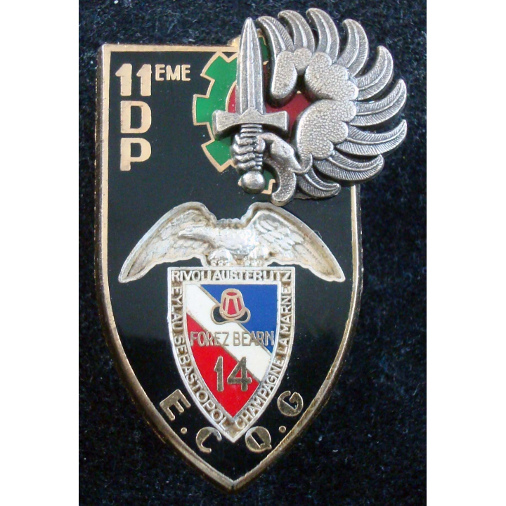 ECQG 14° RPCS 11° DP Escadron de quartier général parachutiste