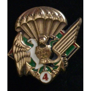 17° RGP 4° CIE KOSOVO : 4° compagnie du 17° régiment du génie parachutiste Kosovo 2002 numéroté 132