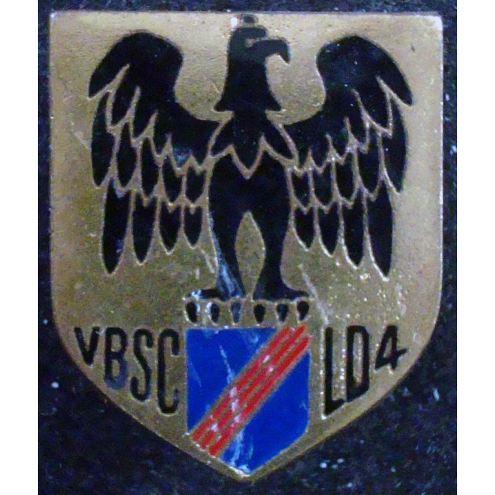 insigne du 4° régiment de garde montagnarde VBSC LD4 en Extrême-Orient
