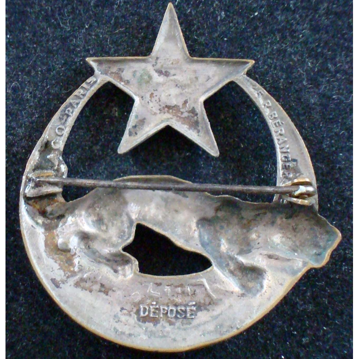 Insigne du 3° régiment de spahis algériens Drago Paris Béranger déposé