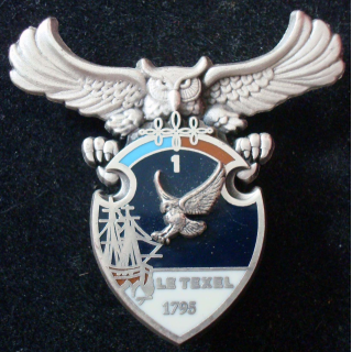 1° escadron Le texel 1795 grand duc (type 2) 2° hussards Arthus n°135