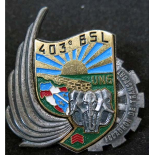 Insigne de l'ET du 403° Bat de Soutien Logistique FORPRONU LOCAL