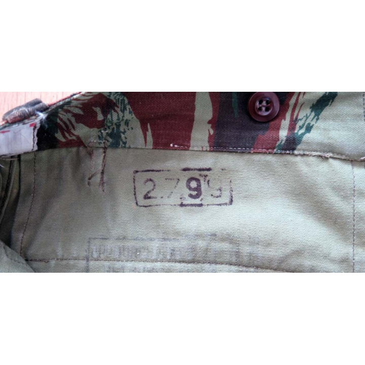 Treillis d'adjudant de la 25° division parachutiste modèle 47-56