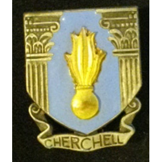 Ecole militaire d'infanterie de Cherchell en émail EMIC