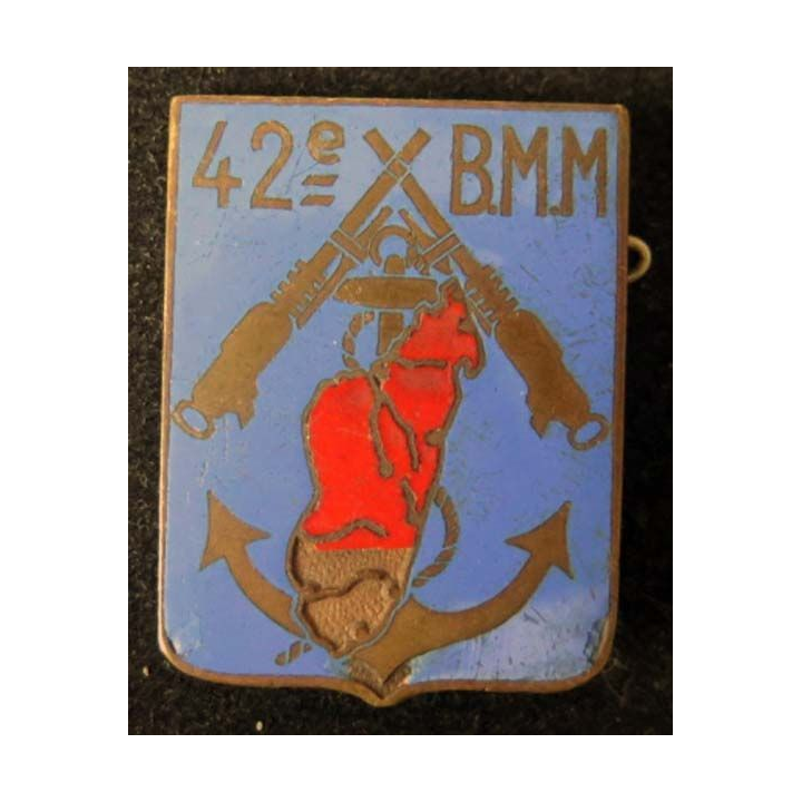 42° bataillon de mitrailleurs malgaches 41 mm de fabrication Moret