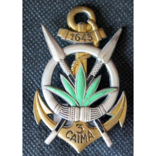 3° compagnie autonome d'Infanterie de Marine 1643 CAIMA