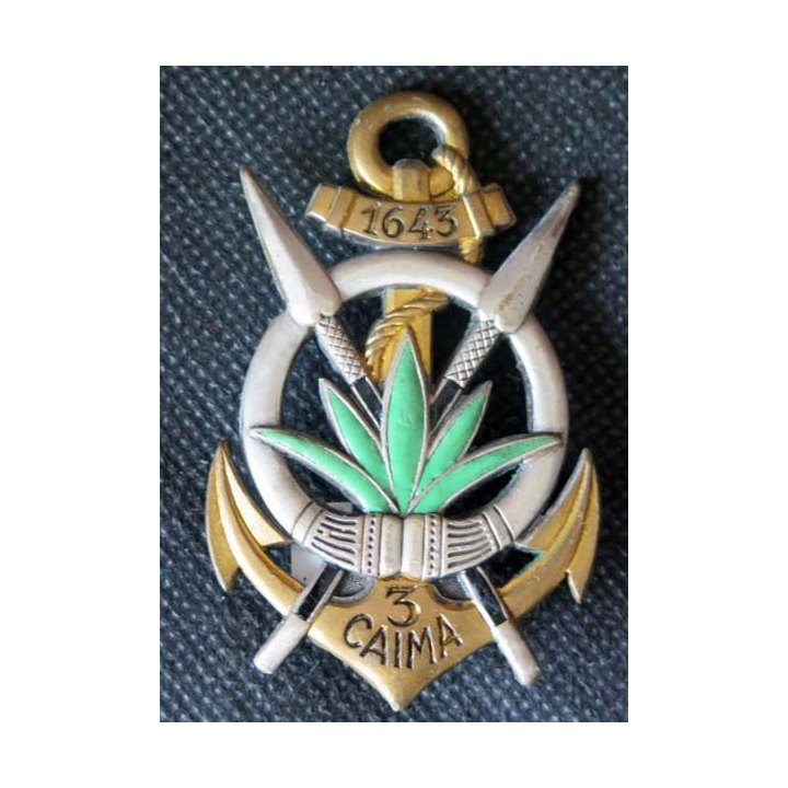 3° compagnie autonome d'Infanterie de Marine 1643 CAIMA