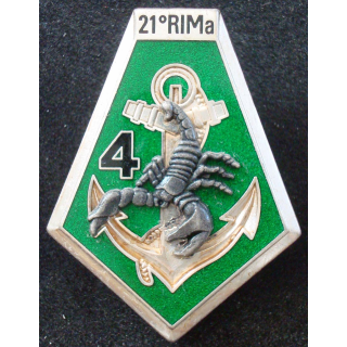 21° Régiment d'Infanterie de Marine 4° compagnie RIMA R.I.Ma R.I.M.A