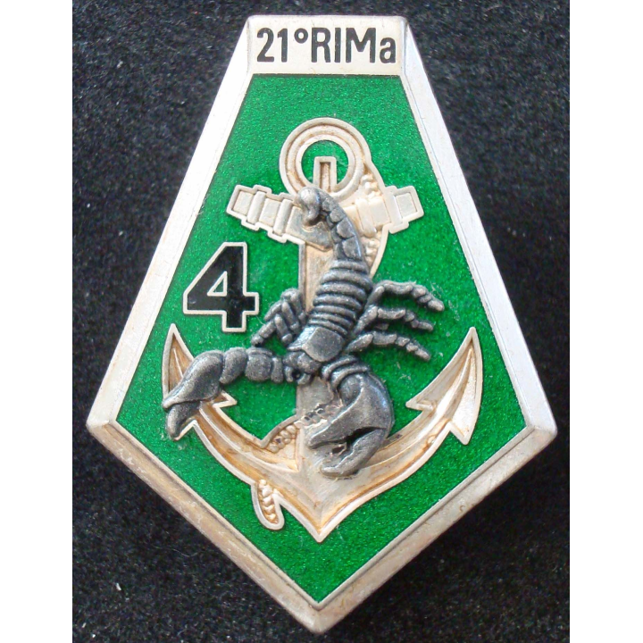 21° Régiment d'Infanterie de Marine 4° compagnie RIMA R.I.Ma R.I.M.A