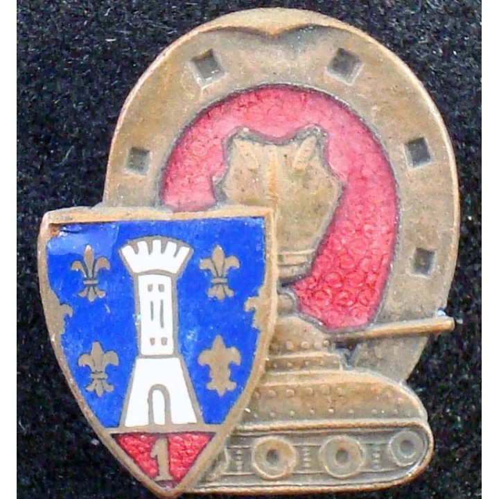 Amicale du 1° régiment de cuirassiers de fabrication Duseaux