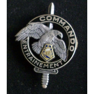 Insigne du brevet du CEC du 33° RIMA Drago Paris GS 51