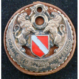 Insigne du 8° régiment spahis algériens Drago Béranger H. 671
