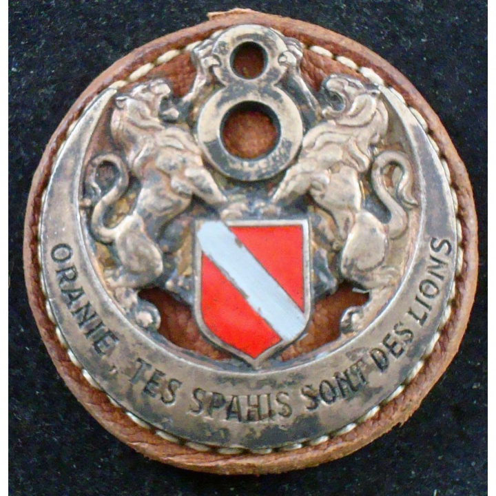 Insigne du 8° régiment spahis algériens Drago Béranger H. 671