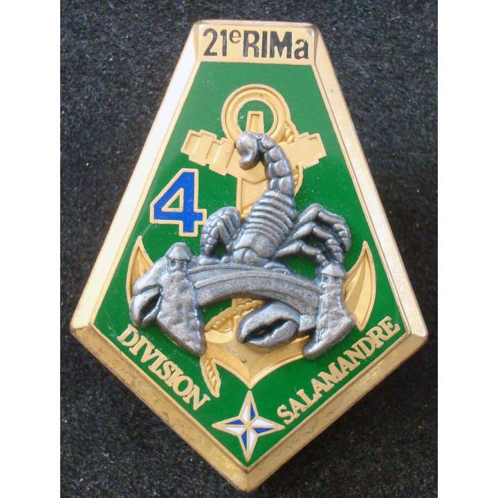 21° Rgt d'Infanterie de Marine 4° Cie DIVISION SALAMANDRE DELSART