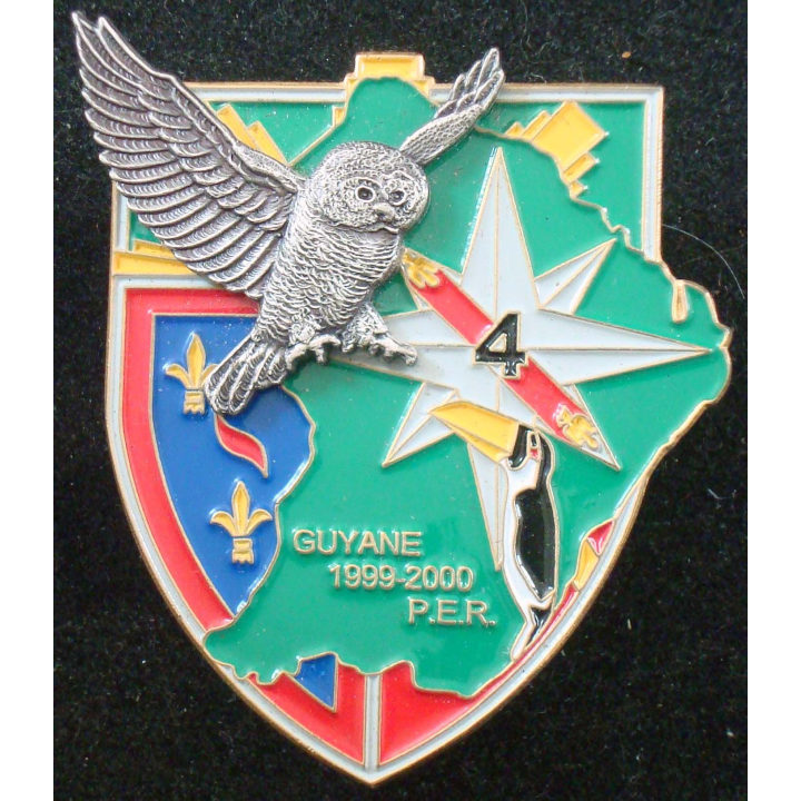 PER du 1° régiment de chasseurs Guyane 1999 - 2000 fabrication Hamze