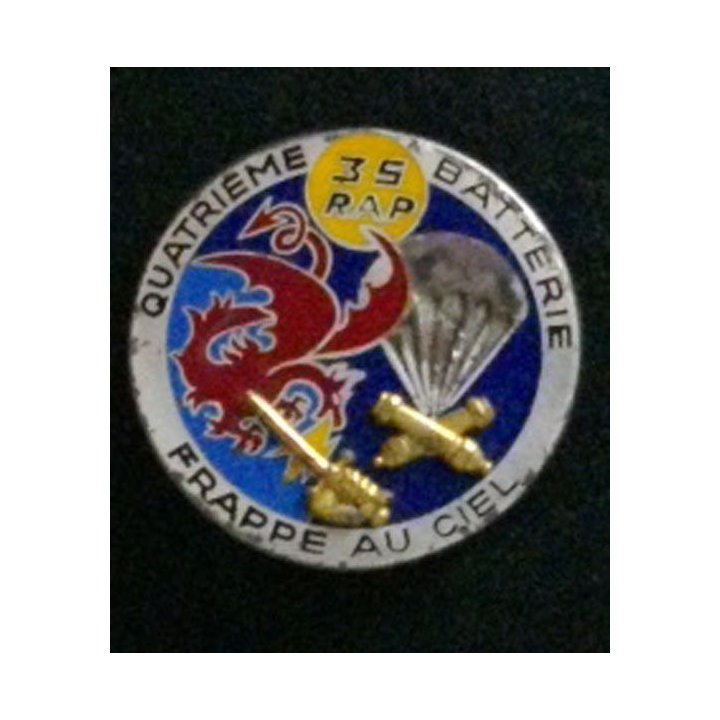 35° RAP 4° batterie 35° artillerie parachutiste frappe au ciel