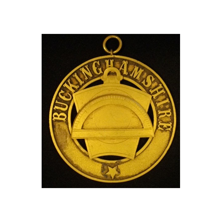 MÉDAILLE MAÇONNIQUE BUCKINGHAMSHIRE
