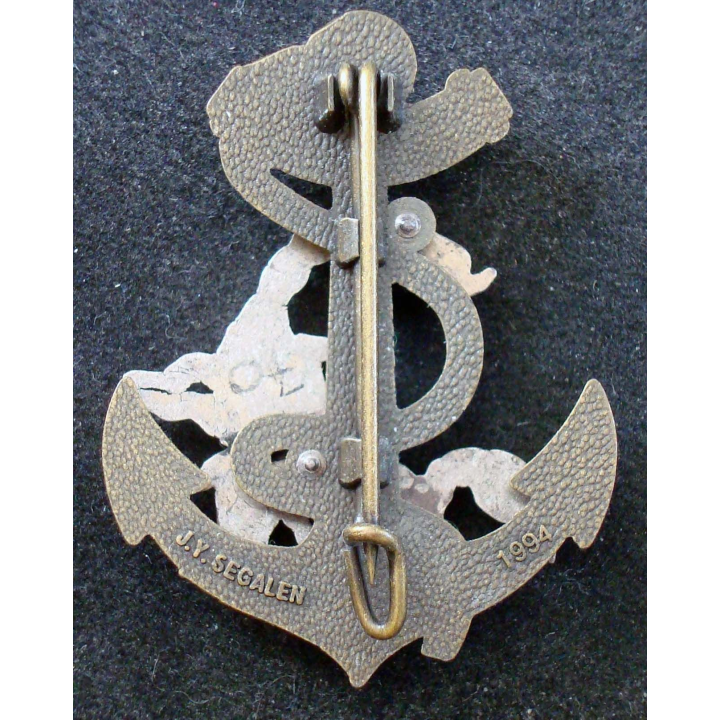 Insigne 3° Régiment d'Infanterie de Marine 4° Cie JY SEGALEN