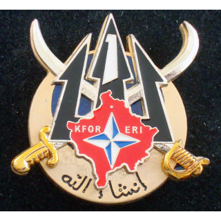 ERI du 1° escadron du 1° régiment de spahis KFOR de fabrication Shéli