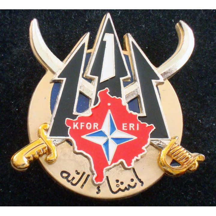 ERI du 1° escadron du 1° régiment de spahis KFOR de fabrication Shéli