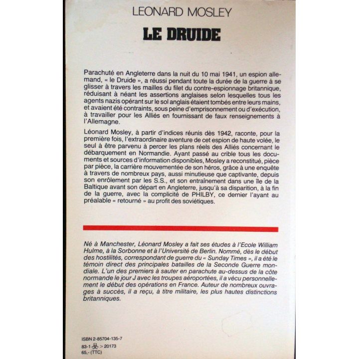 Le Druide - 10 Mai 1941 - 25 Septembre 1944