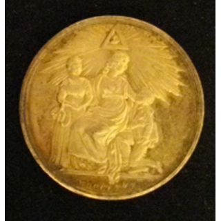MÉDAILLE MAÇONNIQUE ANGLAISE