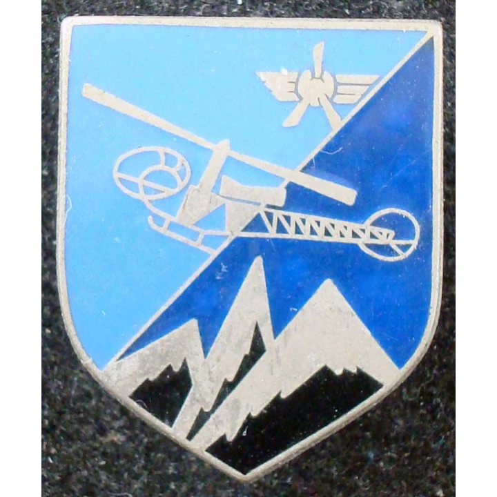 écu des formations hélicoptères de la gendarmerie de fabrication AB G. 1719