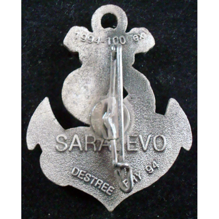 Insigne 3° Cie du 2° Régiment d'Infanterie de Marine Destrée Bry 94