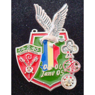 1° et 2° régiment de chasseurs Epervier octobre 2004 - janvier 2005